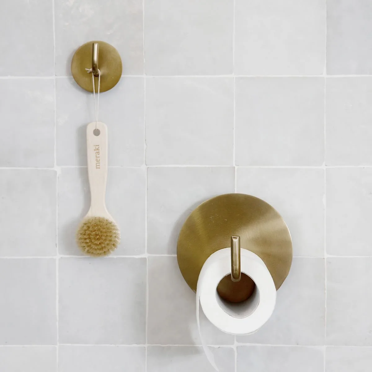 Text dorullholder, messing House Doctor