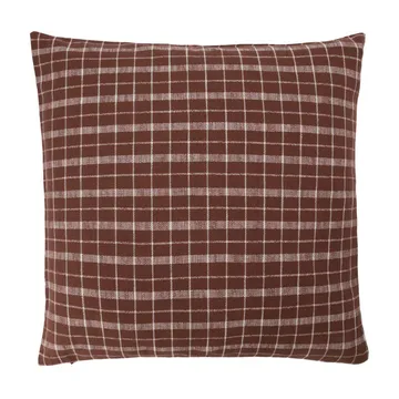 Thame putevar rutete 50 x 50 cm - Brown - House Doctor