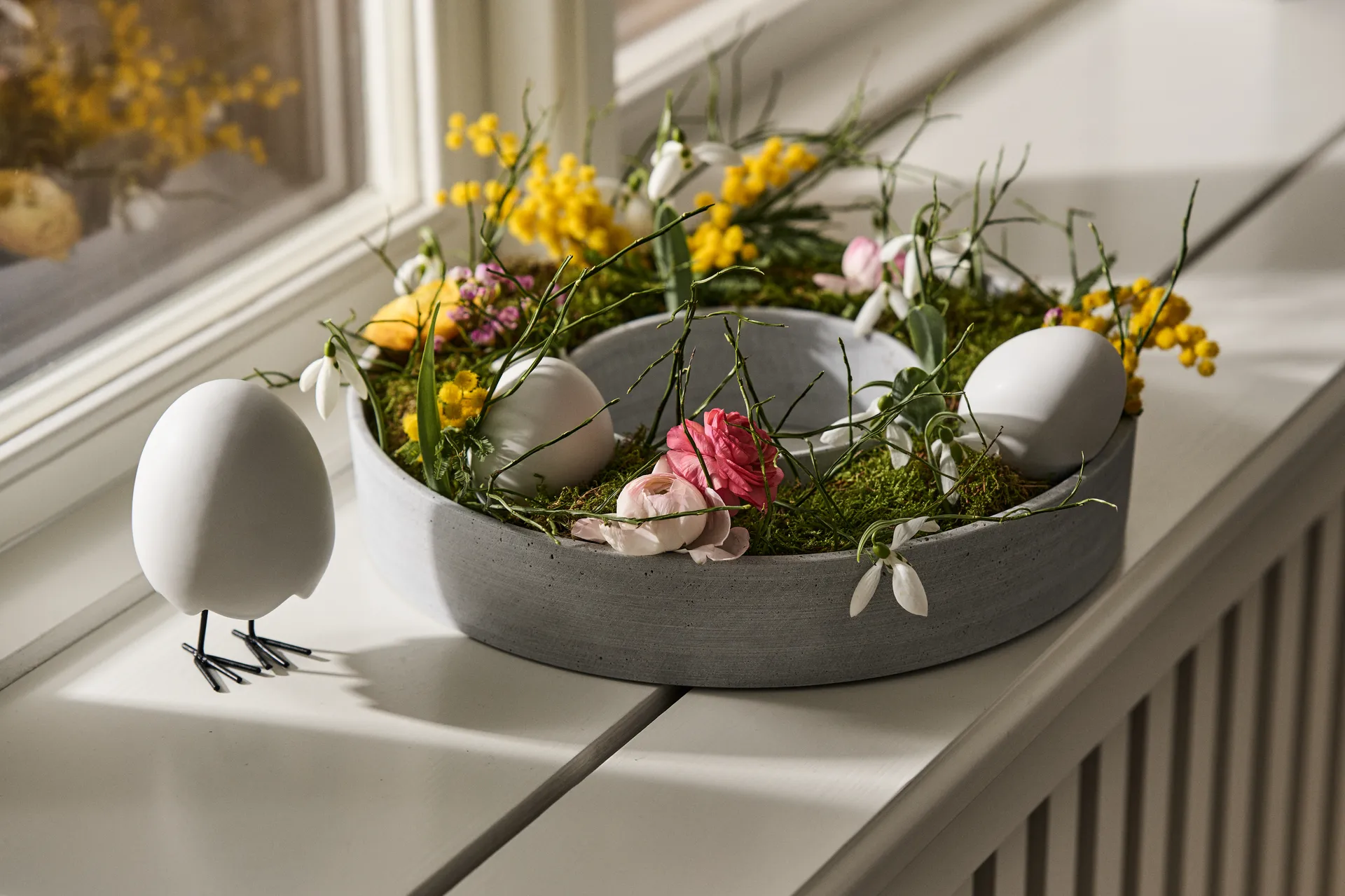 The Ring adventslysestake for kubbelys, Betong House Doctor