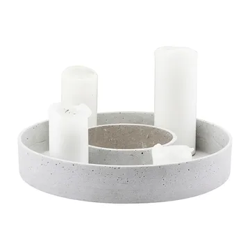 The Ring adventslysestake for kubbelys - Betong - House Doctor