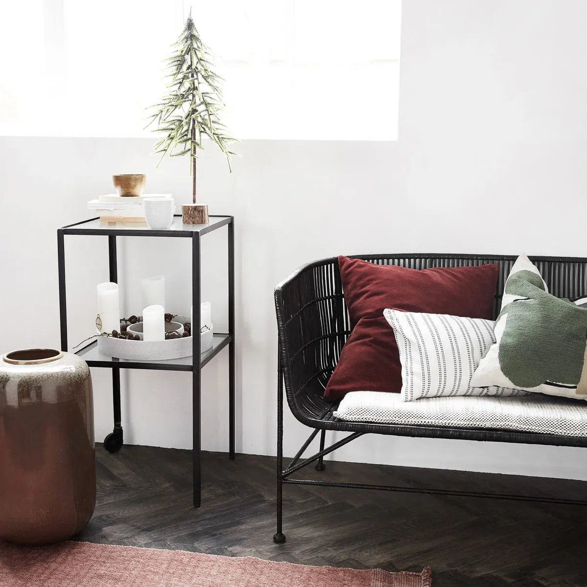 The Ring adventslysestake for kubbelys, Betong House Doctor