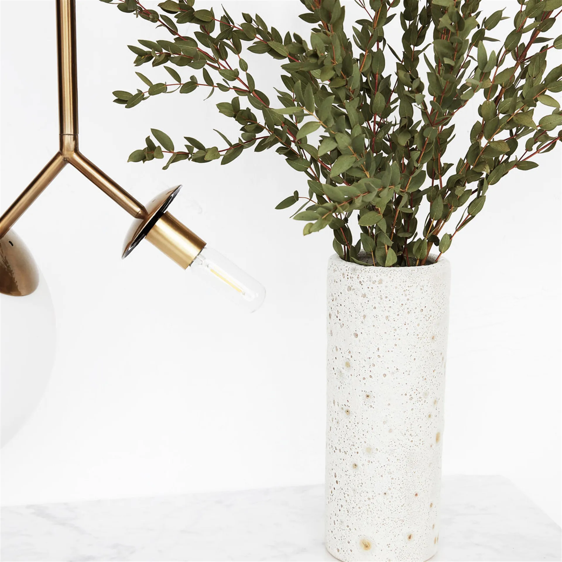 Twice taklampe, opalglass House Doctor