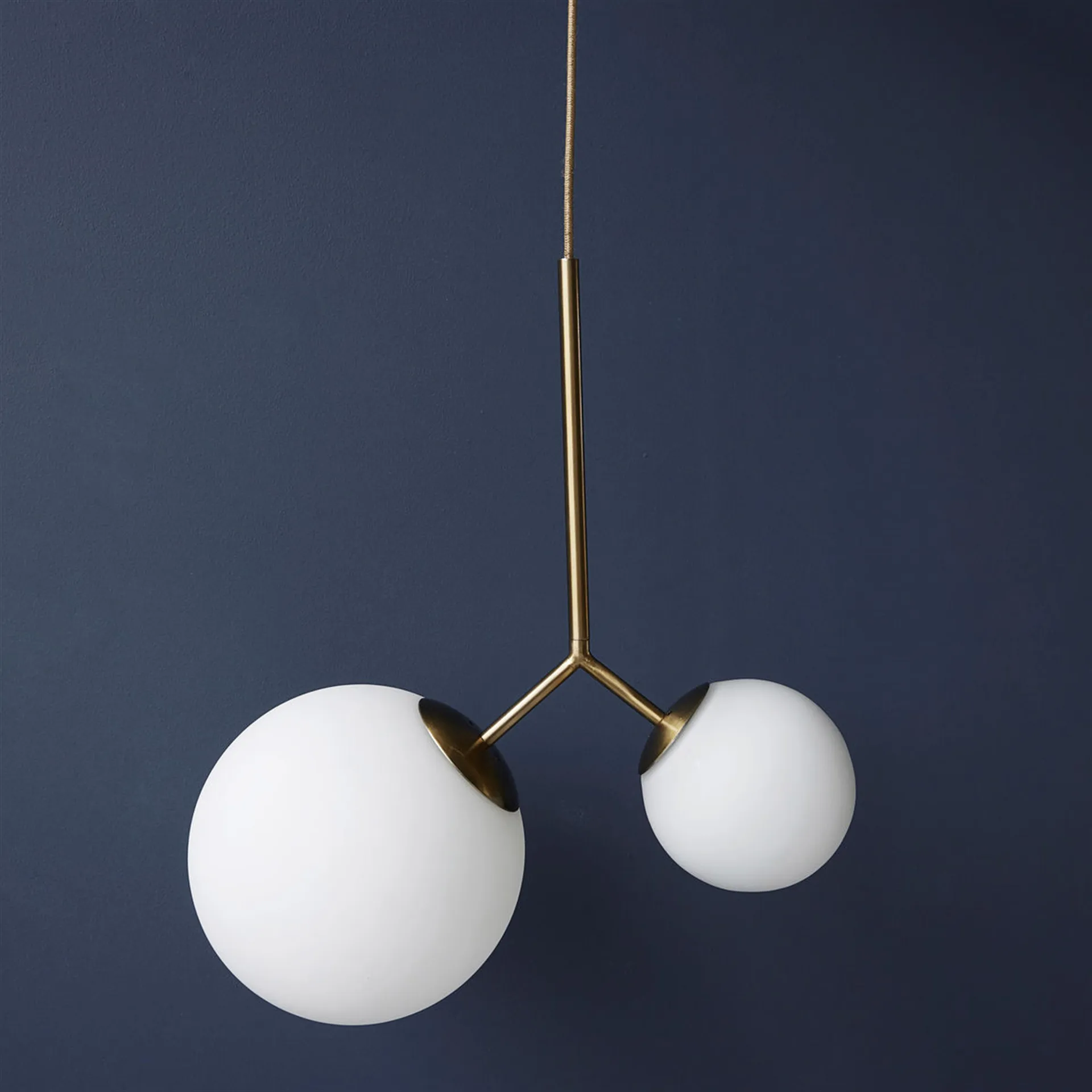 Twice taklampe, opalglass House Doctor