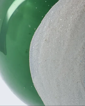 Twister juletrekule Ø6 cm 4-pakn. - Grønn-hvit - House Doctor