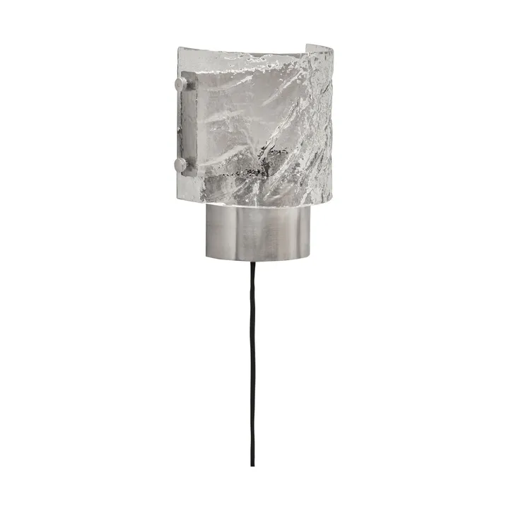 Type vegglampe - Børstet sølv, 18x10,5x22 cm - House Doctor