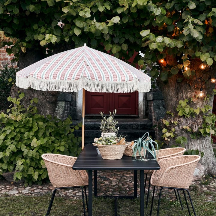 Umbra parasoll Ø190 cm, Rød-grønn House Doctor