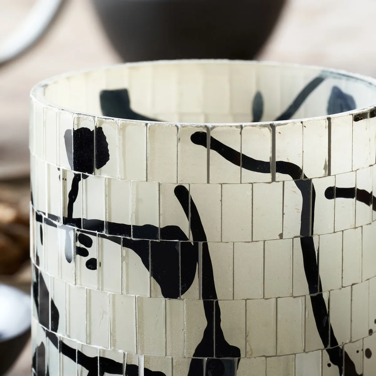 Vana telysholder Ø10,5 cm, Svart House Doctor