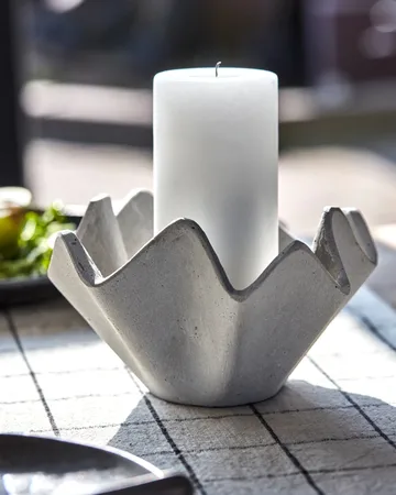 Vaso telysholder - Grå - House Doctor