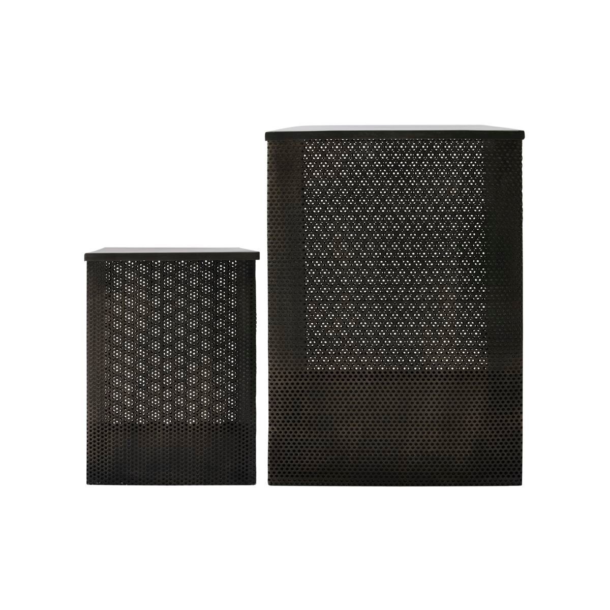 House Doctor Verse lykt 28 cm 2 deler Svart