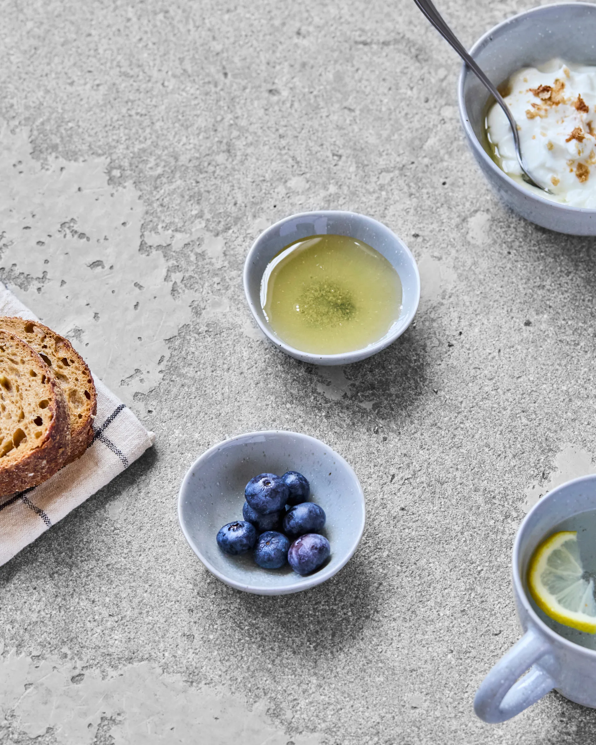 Vida bolle 6 cl 4-pakning, Lyseblå House Doctor