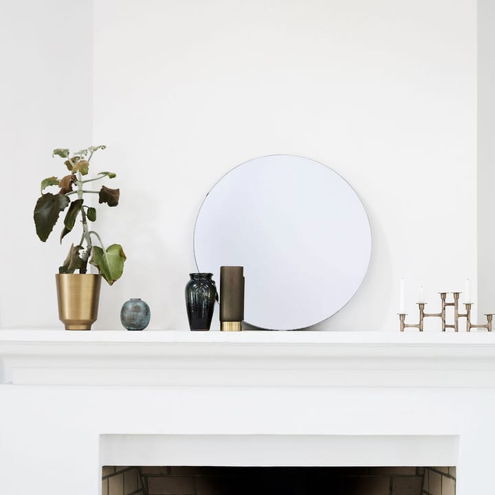 Walls speil Ø 50 cm, grå House Doctor