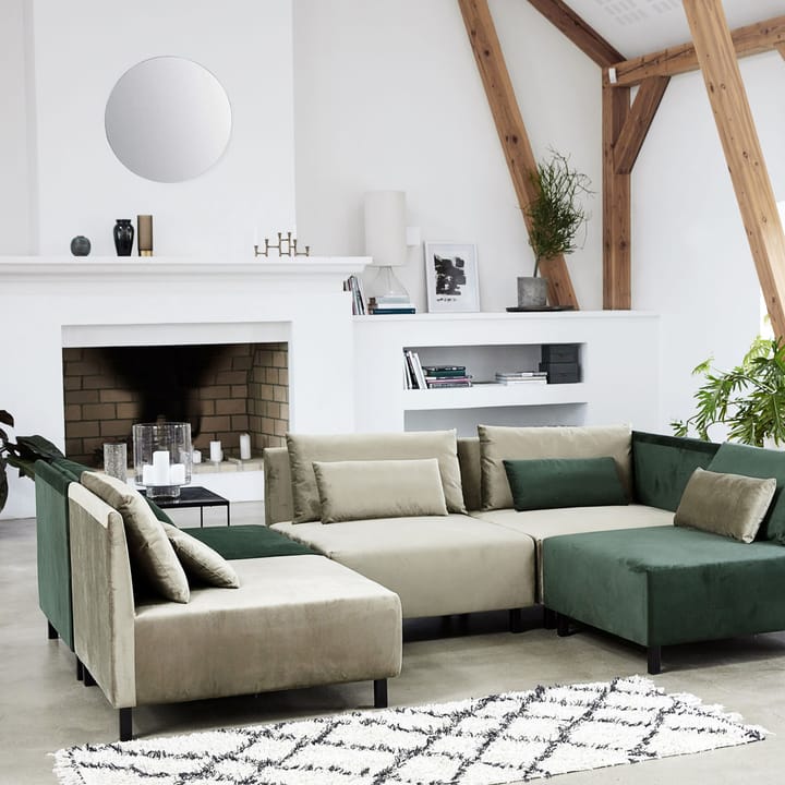 Walls speil Ø 80 cm, klar House Doctor