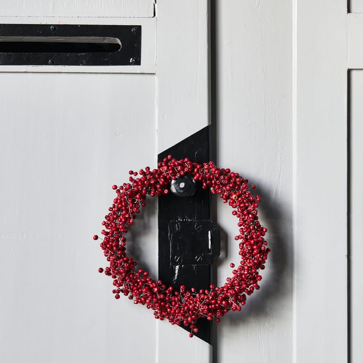 Winther krans Ø 20 cm, Rød House Doctor