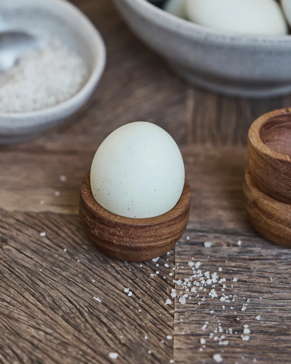 Wood eggeglass 4-pakning, Natur House Doctor