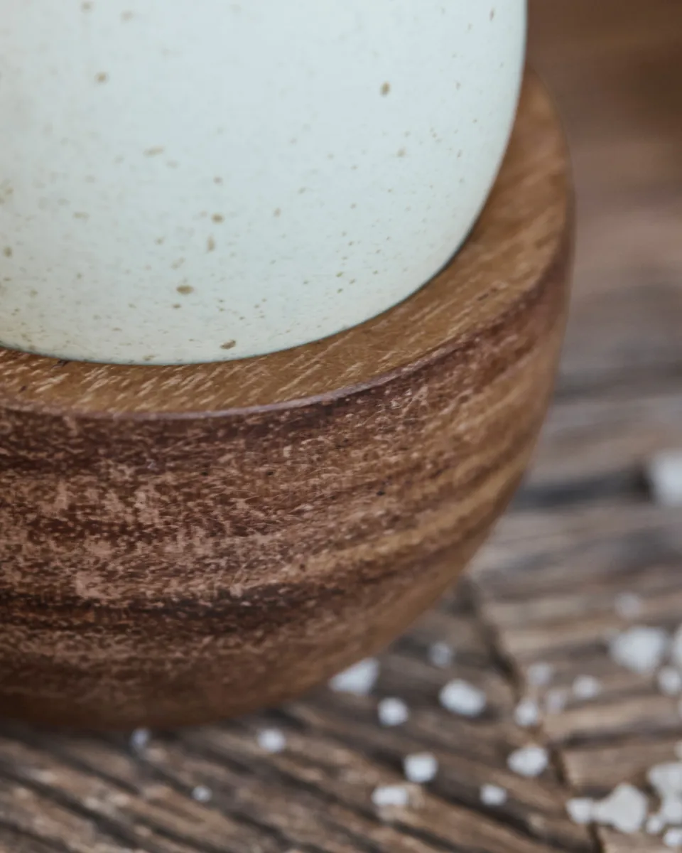 Wood eggeglass 4-pakning, Natur House Doctor