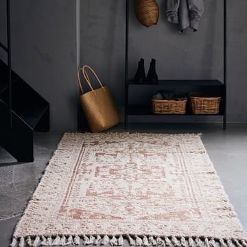 Wowe gulvteppe 90x200 cm - Beige - House Doctor