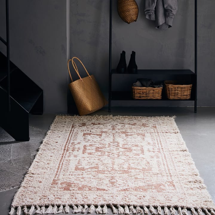 Wowe gulvteppe 90x200 cm, Beige House Doctor