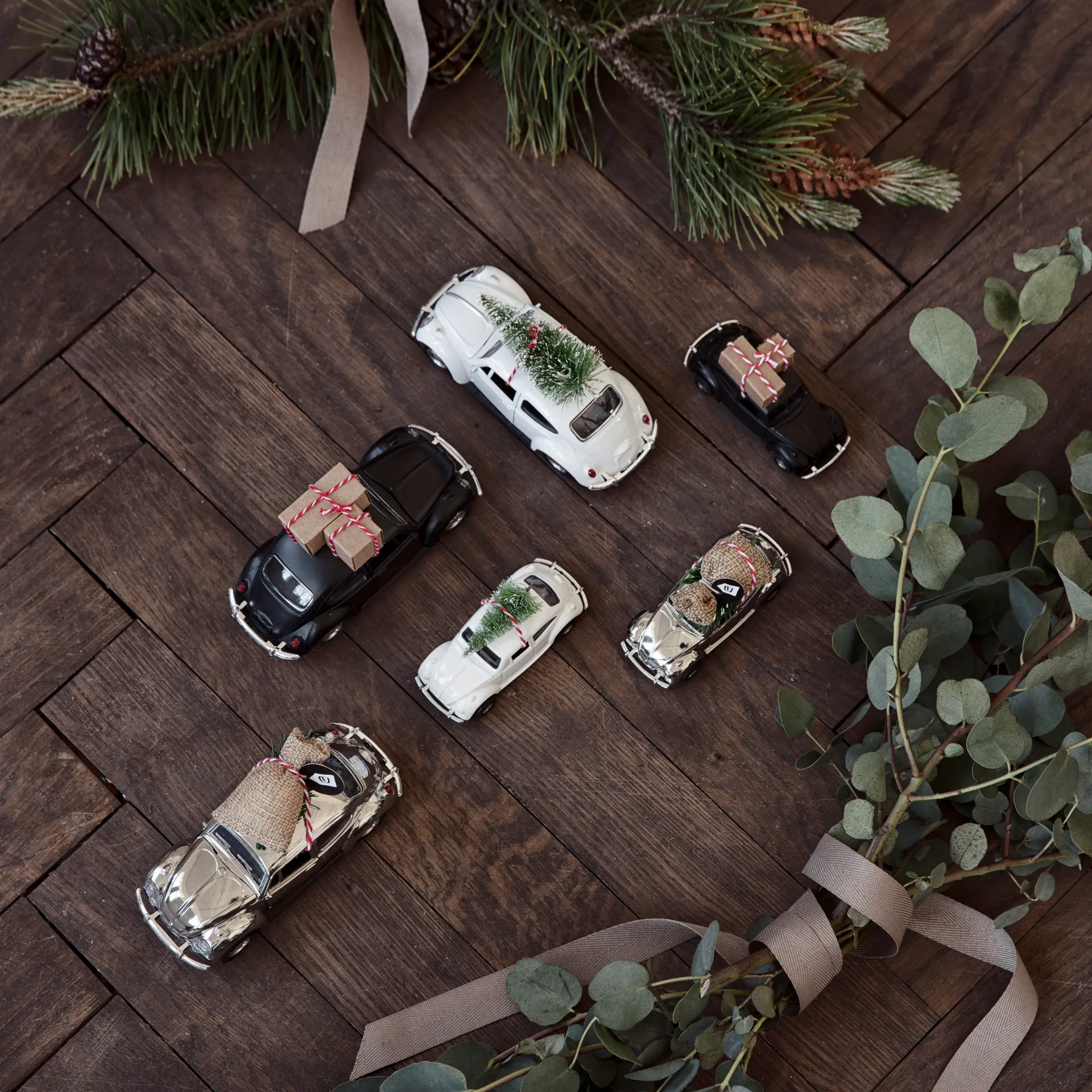 Xmas car juledekorasjon, Hvit House Doctor