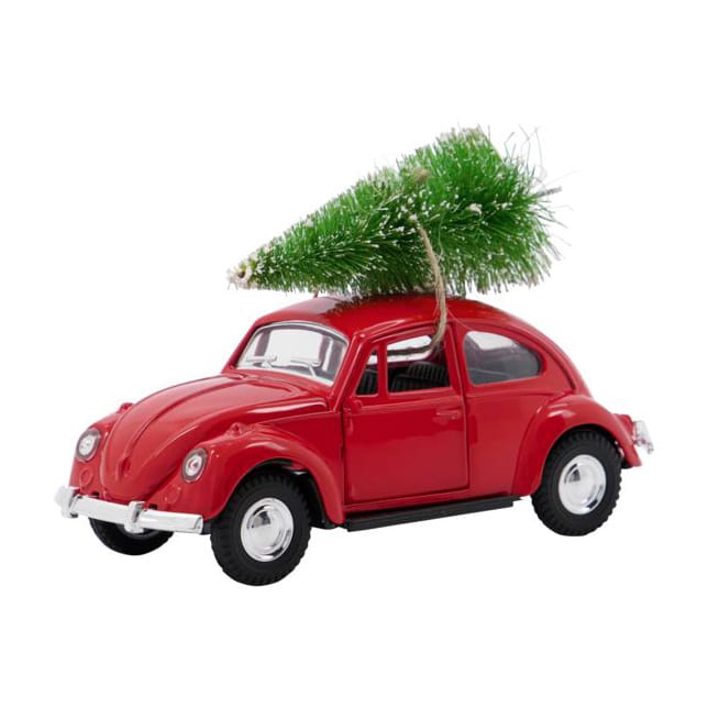 Xmas car juledekorasjon, Rød House Doctor