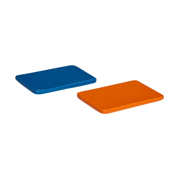 Amare underlag sett 2 deler small - Blue-orange - Hübsch