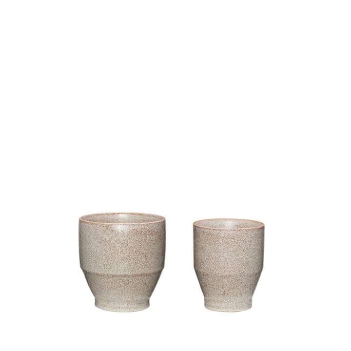 Ashes keramikkrukker 2-pakning, Rosa Hübsch Interior
