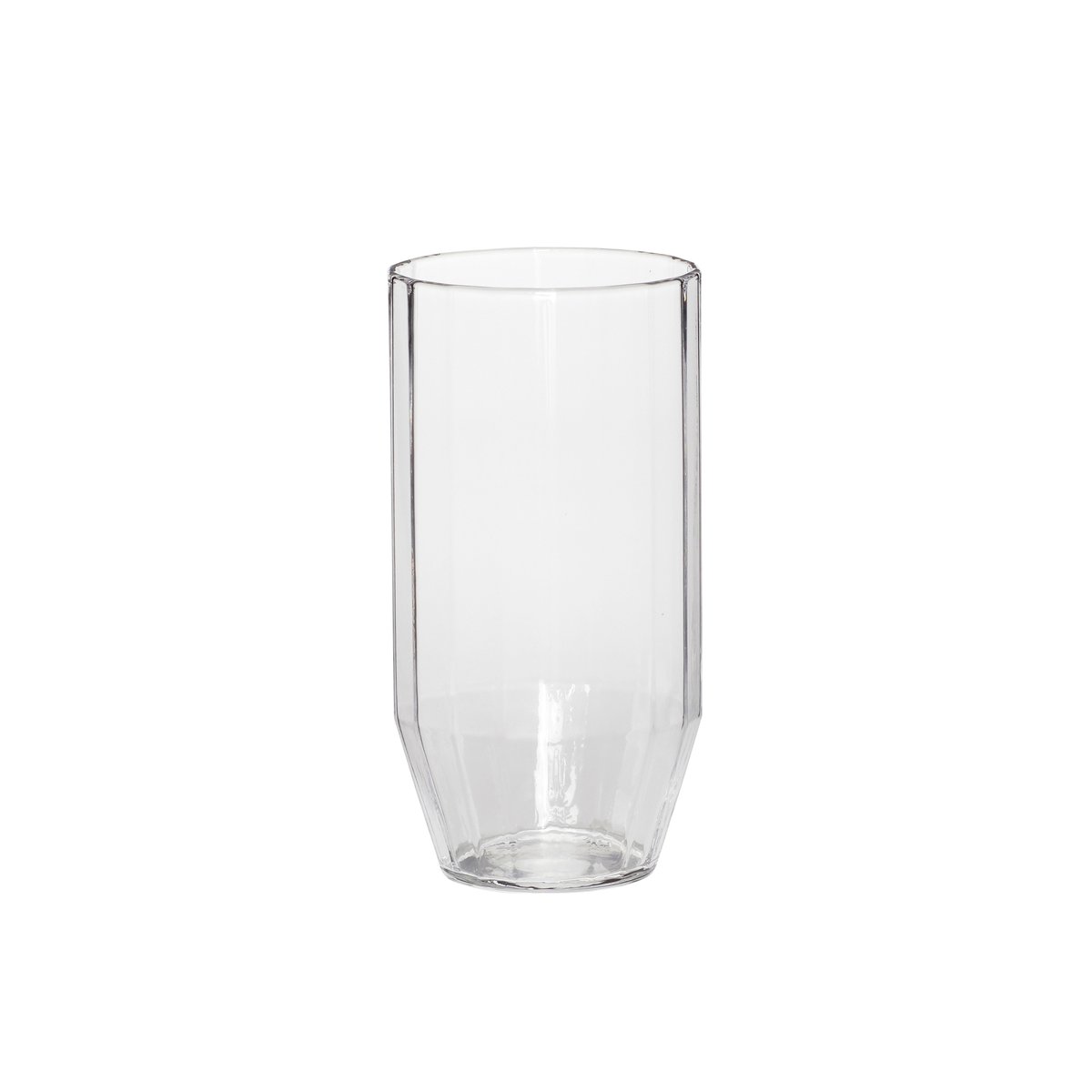 Bilde av Hübsch Aster vannglass 14 cm Klar