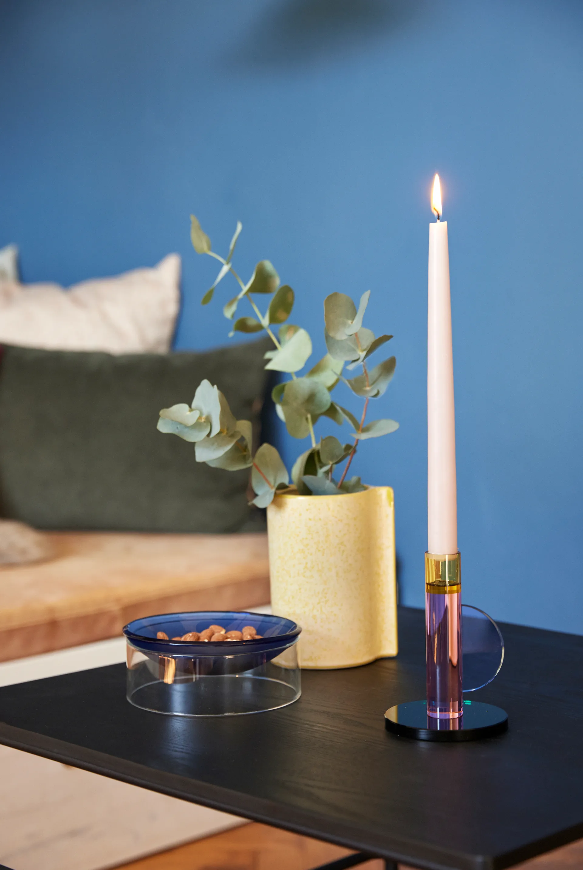 Astro lysestake, Pink Hübsch Interior