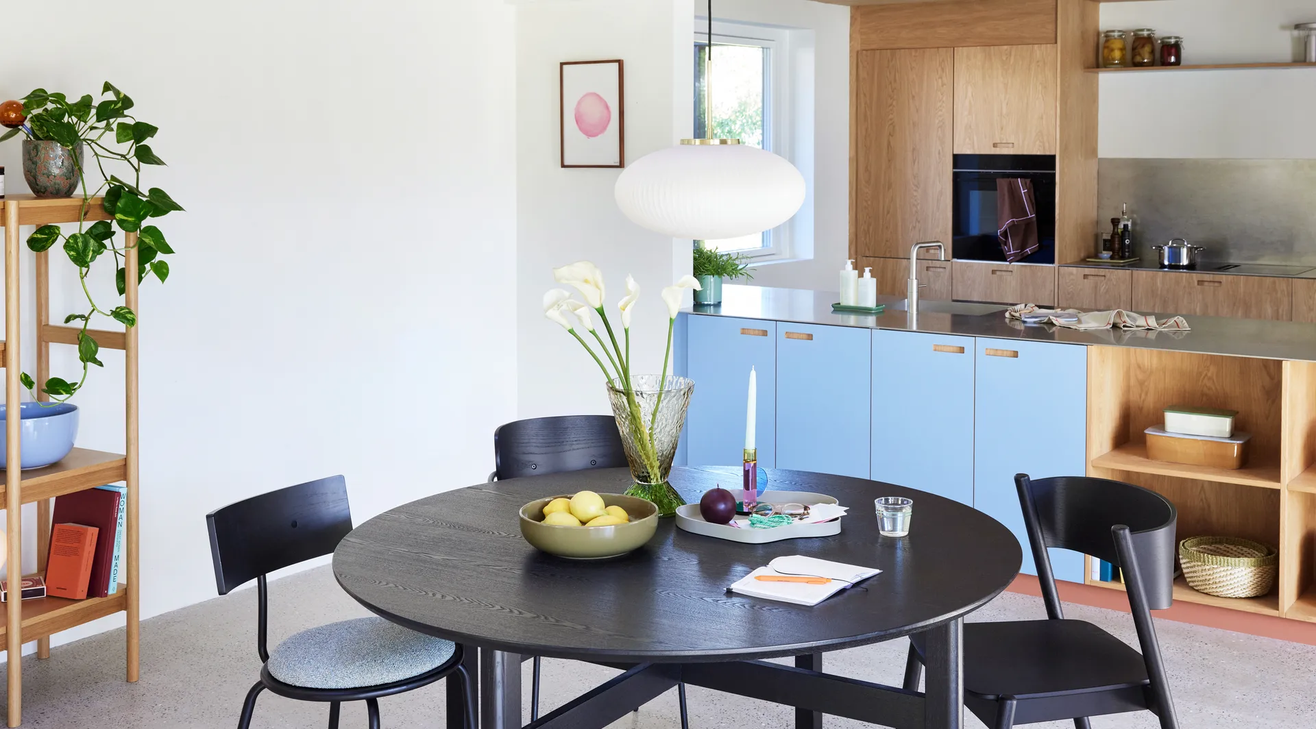 Astro lysestake, Pink Hübsch Interior