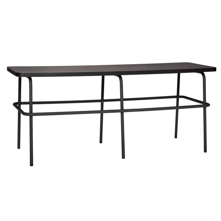 Benk 46x110cm - Metall-svart - Hübsch