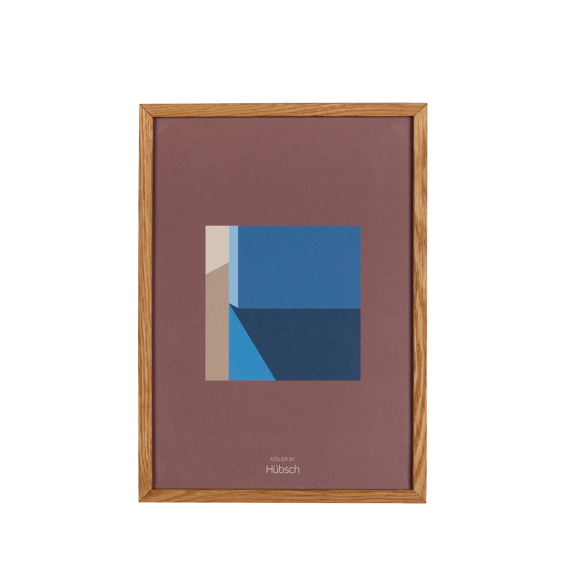 Bilde med ramme 21x30 cm, Eik Hübsch Interior