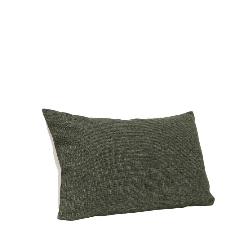 Bilde av Hübsch Bliss pute 50x80 cm Grønn-beige