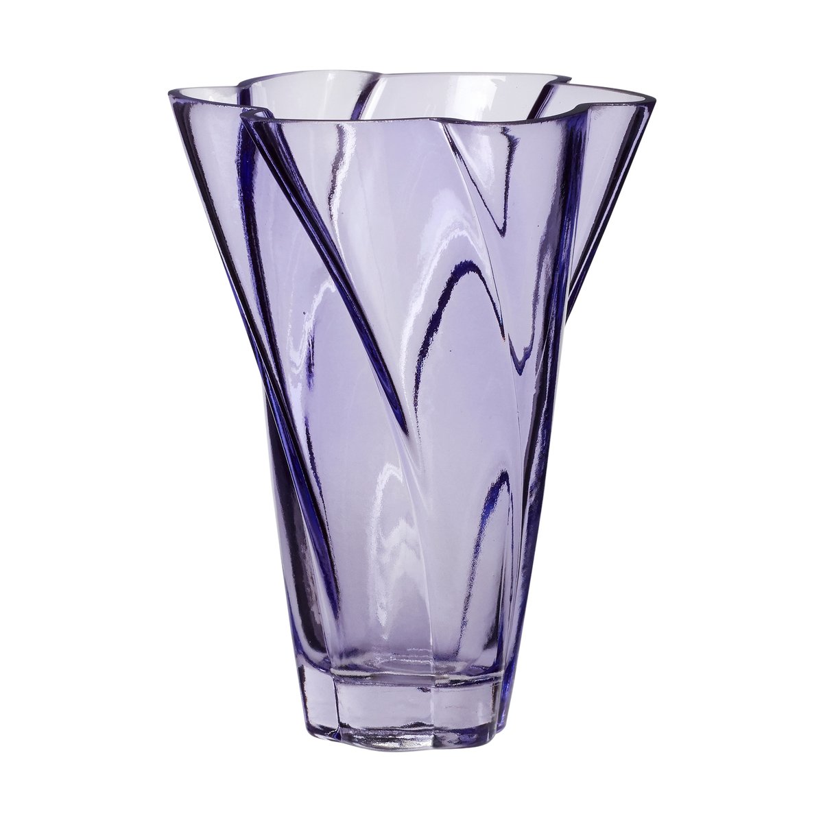 Bilde av Hübsch Bloom vase Purple