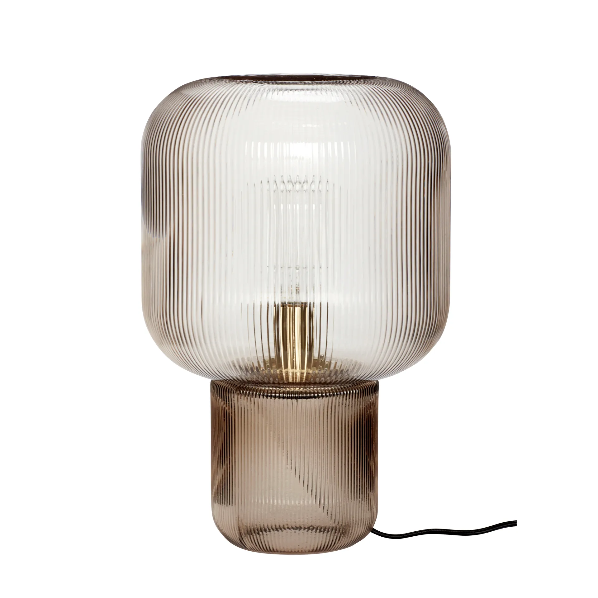 Bordlampe Ø27 cm, Smoke Hübsch Interior