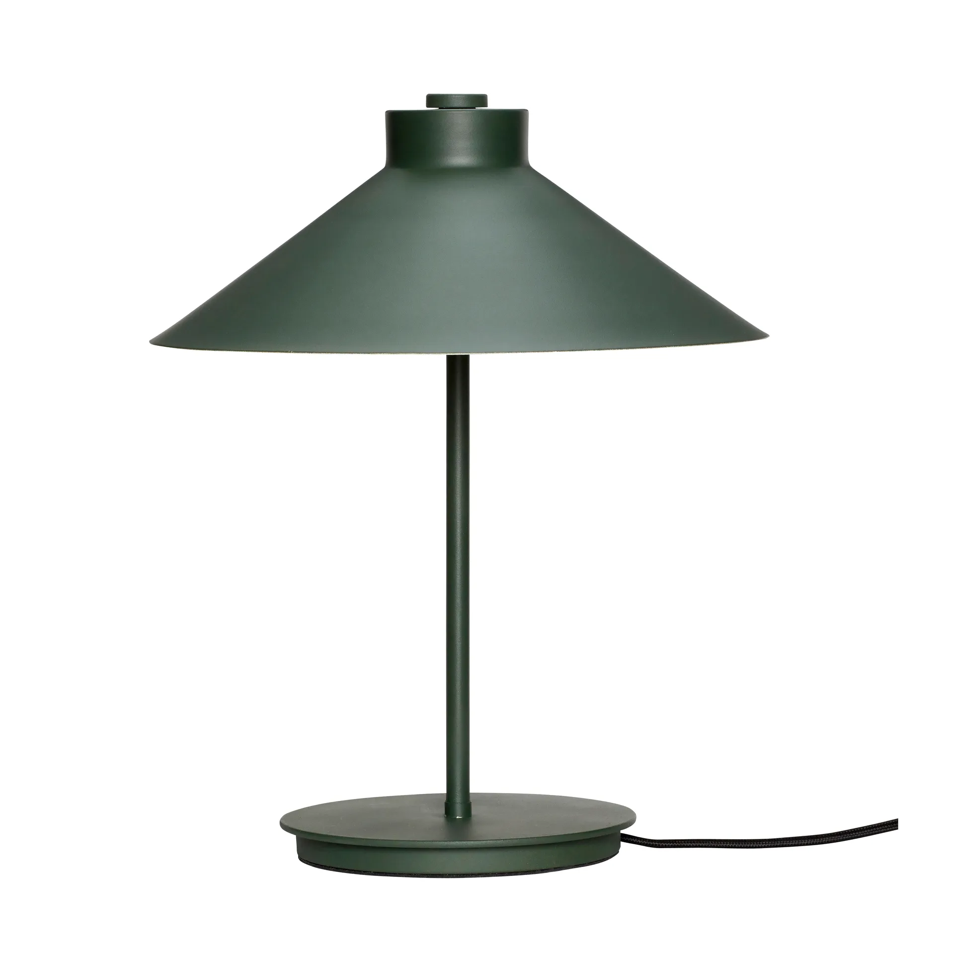 Bordlampe Ø30 cm, Metall-grønn Hübsch Interior