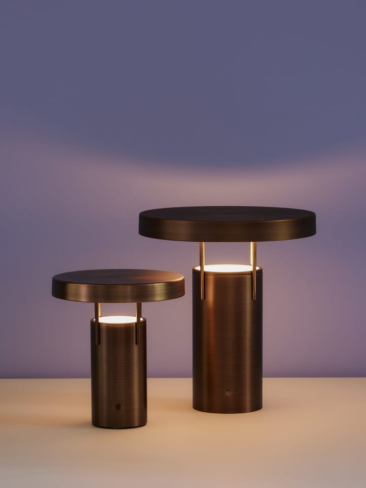 BringMe bærbar bordlampe, Burnished brass Hübsch Interior