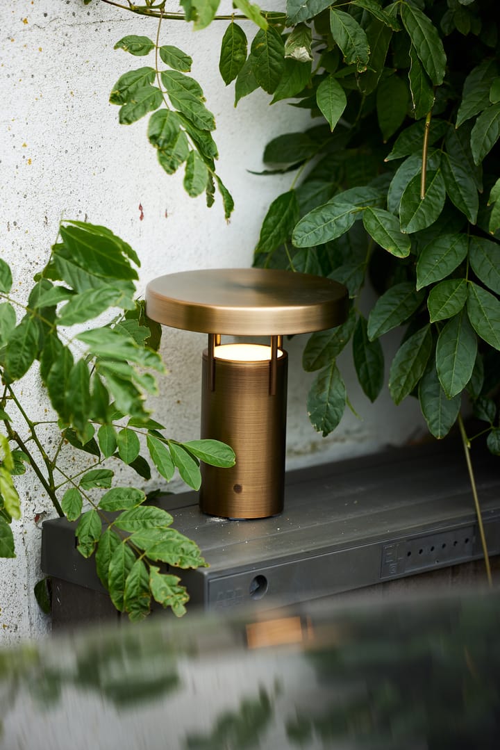 BringMe mini portabel bordlampe, Burnished brass Hübsch Interior