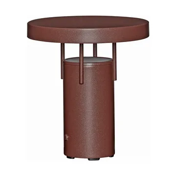 BringMe portable bordlampe - Metallic burgunder, mini 20 cm - Hübsch Interior