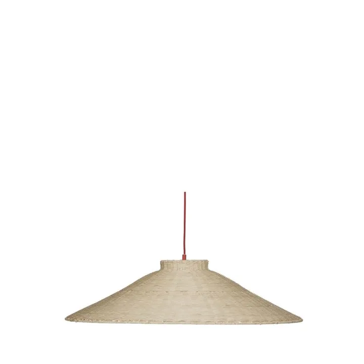 Chand taklampe Ø80 cm - Natural-red - Hübsch