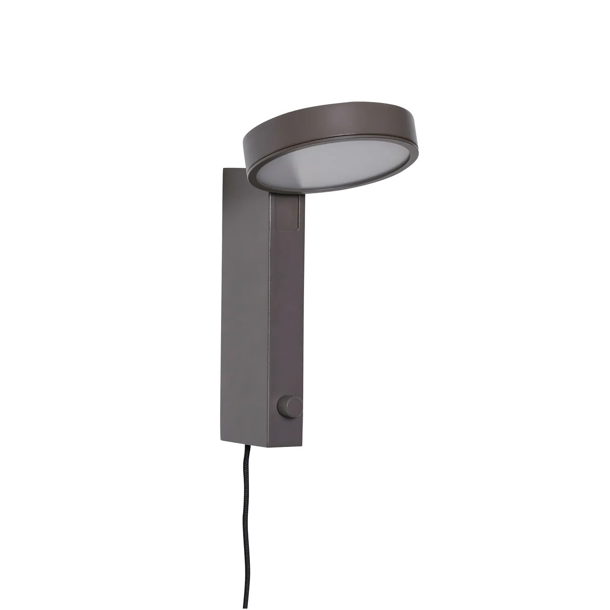 Hübsch Crea vegglampe Brown | Skandinavisk Design | Vegglamper | Brun