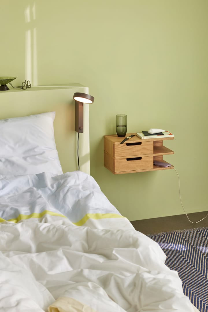 Crea vegglampe, Brown Hübsch Interior
