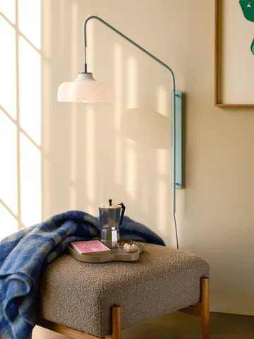 Current vegglampe - Light blue - Hübsch Interior
