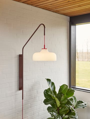 Current vegglampe - Red - Hübsch Interior