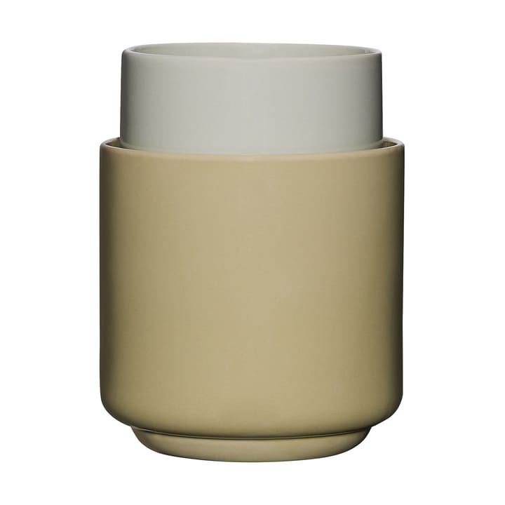Deux krukke sett 2 deler - Light green-sand - H�übsch