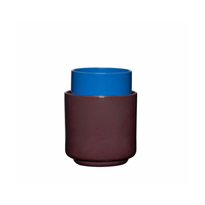 Deux krukke sett 2 deler - Maroon-blue - Hübsch