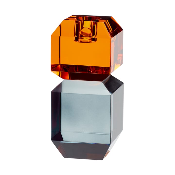 Gem lysestake - Orange-grey - Hübsch