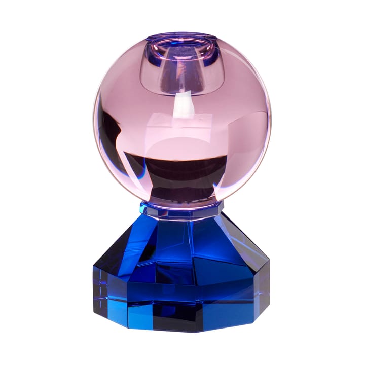 Gem lysestake - Pink-blue - Hübsch