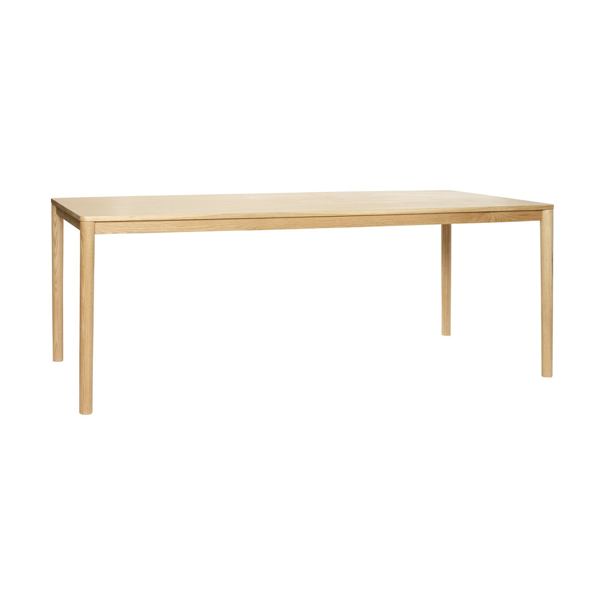 Hübsch Ground spisebord 200x100 cm Eik | Skandinavisk Design | Spisebord | Beige