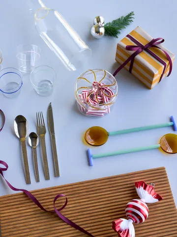 Heir oppbevaringskrukke lav - Yellow - Hübsch Interior