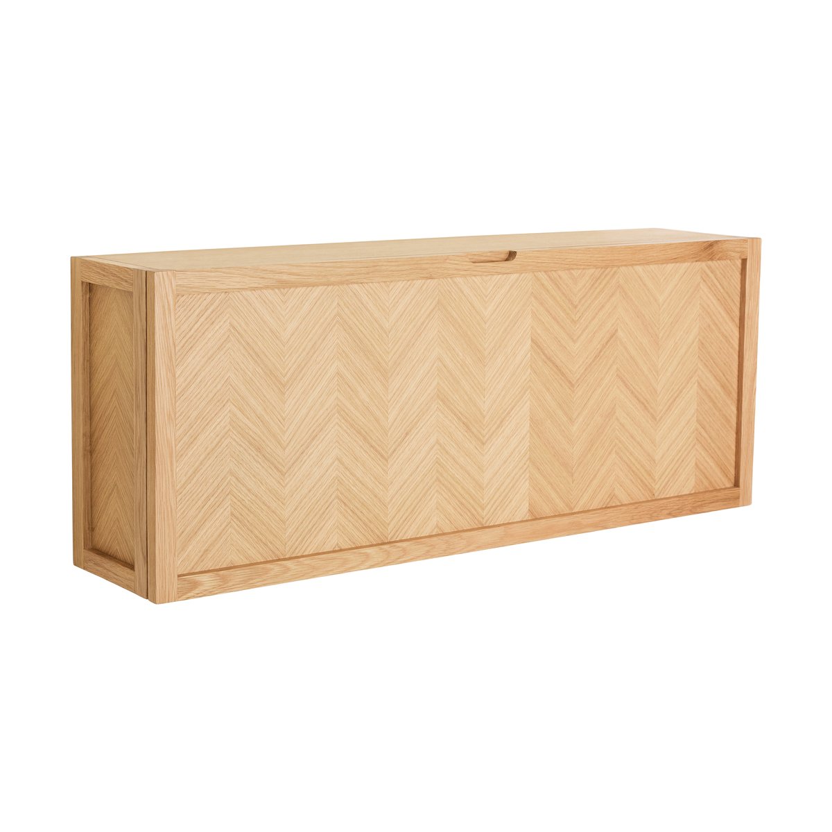 Hübsch Herringbone skoskap stor Eik
