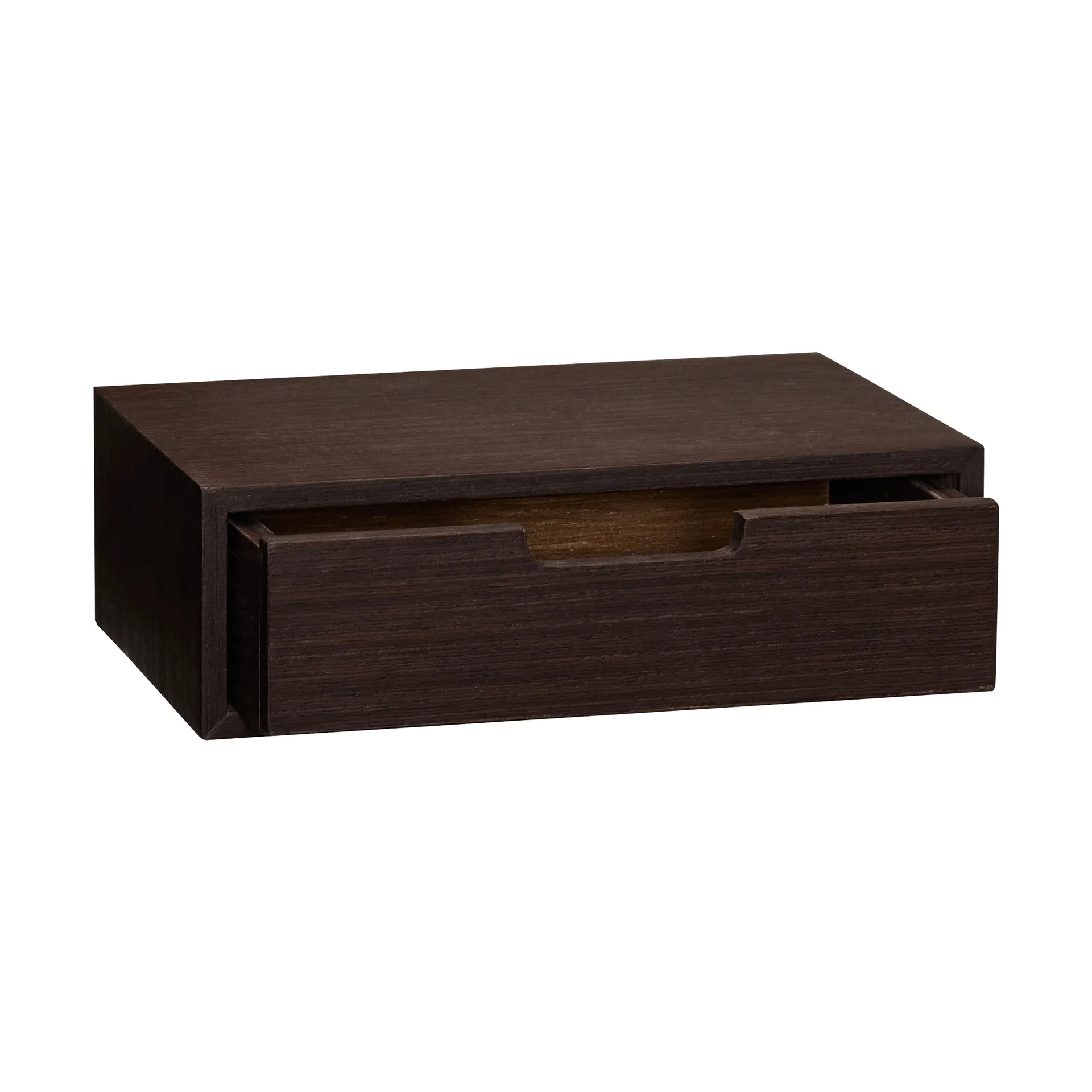 Hide oppbevaringsboks, Dark oak, 30x20x10 cm Hübsch